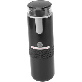 Portable Coffee Machine Rechargeable Compact for K Cup Capsules Ground Coffee with Non Concentrated Capsule Technology Extracts Delicious Coffee, for Camping, Hiking