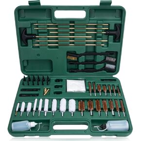 Gun Cleaning Kit，Universal Gun Cleaning Kit for Hunting Rilfe Pistol Handgun Shotgun Cleaning Kit for All Guns with Case