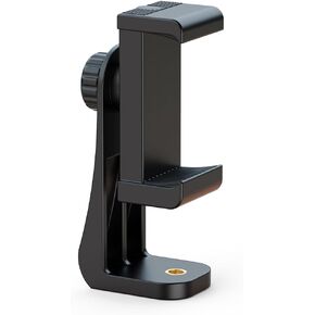 Horizontal and Vertical Tripod Mount Adapter Rotatable Bracket Phone Holder,Tripod Leg, with 1/4 inch Screw,Selfie Stick, Adjustable Clip