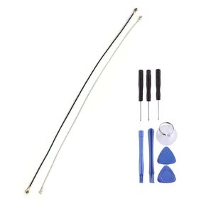 2pcs/Set Antenna Flex Cable Coax Wire Replacement Repair Part for Motorola Moto One 5G / One 5G Ace (XT2075 / XT2113)