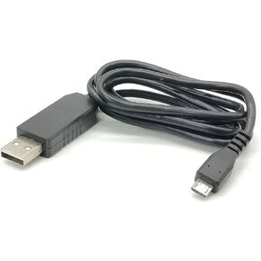 FT232RL USB Male to Micro USB Male RS232 Serial Debugging Cable Configuration Line, 1 Meter Communication Cable