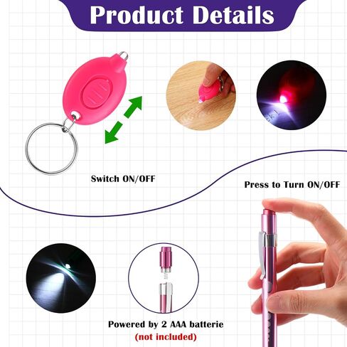 GEASERAILIE 18 PCS PENS PEN SET القابلة للسحب قلم قلم دائم بقرص القلم للممرضات شارة التمريض مفاتيح مقطع مقص قابلة للطي مصباح يدوي للاصطدام لملحقات الممرضات in Kuwait