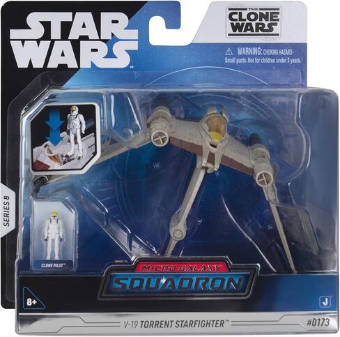 Star Wars Micro Galaxy Squadron Bo-Katan’s Gauntlet Fighter (Armada Edition) - 5-inch Vehicle with Rotating Wings and 1-Inch Micro Figure Accessory in Kuwait