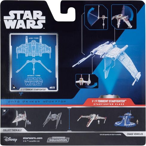 Star Wars Micro Galaxy Squadron Bo-Katan’s Gauntlet Fighter (Armada Edition) - 5-inch Vehicle with Rotating Wings and 1-Inch Micro Figure Accessory in Kuwait