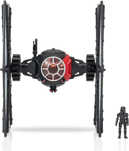 Star Wars Micro Galaxy Squadron Bo-Katan’s Gauntlet Fighter (Armada Edition) - 5-inch Vehicle with Rotating Wings and 1-Inch Micro Figure Accessory in Kuwait