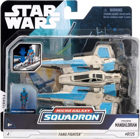 لعبة Star Wars Micro Galaxy Squadron Bo-Katan's Gauntlet Fighter (إصدار أرمادا) - مركبة مقاس 5 بوصات مع أجنحة دوارة وإكسسوار مجسم صغير مقاس 1 بوصة in Kuwait