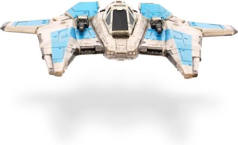 لعبة Star Wars Micro Galaxy Squadron Bo-Katan's Gauntlet Fighter (إصدار أرمادا) - مركبة مقاس 5 بوصات مع أجنحة دوارة وإكسسوار مجسم صغير مقاس 1 بوصة in Kuwait