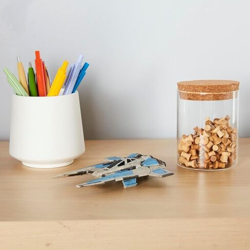 لعبة Star Wars Micro Galaxy Squadron Bo-Katan's Gauntlet Fighter (إصدار أرمادا) - مركبة مقاس 5 بوصات مع أجنحة دوارة وإكسسوار مجسم صغير مقاس 1 بوصة in Kuwait