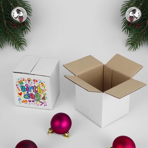 Hoikwo 9x7x5 Shipping Boxes Set of 30, White Corrugated Cardboard Box for Small Business for Packaging Mailing in Saudi Arabia