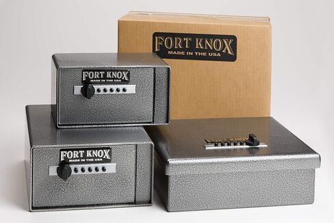 Fort Knox Original Pistol Box (PB1), Security for pistols, handgun, California DOJ Certified, Quick-Access Mechanical Lock, Heavy-Duty Steel in Saudi Arabia