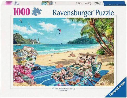 Ravensburger The Shell Collector 1000 Piece Jigsaw Puzzle for Adults - 12000425 - Handcrafted Tooling, Made in Germany, Every Piece Fits Together Perfectly in Saudi Arabia