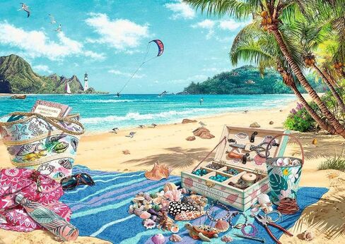 Ravensburger The Shell Collector 1000 Piece Jigsaw Puzzle for Adults - 12000425 - Handcrafted Tooling, Made in Germany, Every Piece Fits Together Perfectly in Saudi Arabia