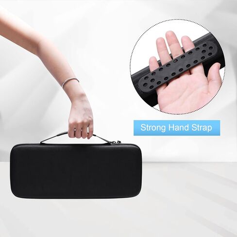 XANAD Hard Case for Logitech K400 Plus/Logitech POP Keys/Logitech MX Mechanical Mini Wireless Touch Keyboard (Black)-Inside: 14.4"x5.5"x1.1" in Saudi Arabia