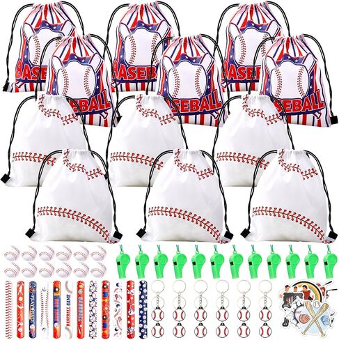 110 PCS Football Party Favors for Kids 12 Sets Football Party Supplies Parkstring Bag Propack with Chiefcains Mini Football Labours ملصقات Goodie Bag Presents مجموعة هدايا مجموعة الأساور in Kuwait
