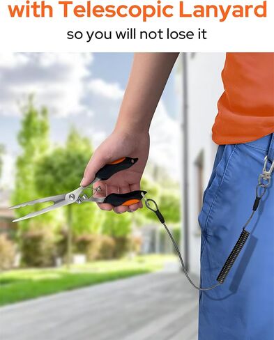 Fishing Gear Fishing Plier for Saltwater/Freshwater Stainless Steel Fishing Tool Kit for Men/Angler/Fisherman/Dad/Grandpa in Saudi Arabia