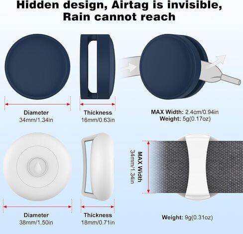 [4 Pack] AirTag Holder for Kids Shoelaces, Hidden Wear Resistant Silicone Air Tags Case Cover for Children Shoes Shoestring Accessories for Toddler Child(Black,Dark Blue,Pink,White) in Saudi Arabia