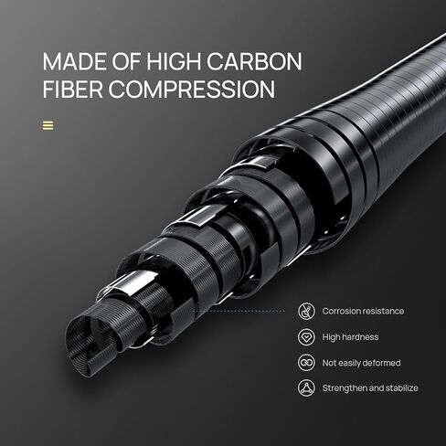 Carbon Fiber Fishing Gaff Saltwater Fish Gaff with S316 Stainless Steel Fishing Hook in Saudi Arabia