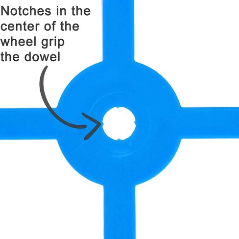 You Make Plastic Project Wheels with 1/8" Hole - Pack of 100 pcs - Designed for Science and Engineering Car Projects in Kuwait