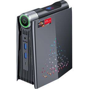 Acemagician [Mini Gaming PC Ryzen Mini PC ، AMD Ryzen 7 Pro 5875U (حتى 4.5 جيجا هرتز) 32GB DDR4 512GB NVME SSD MINI CAMPORTION ، وأجهزة الكمبيوتر المصغرة [WIFI6/BT5.2] [4K UHD/RGB Light