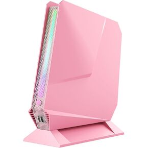 Mini PC, Core i7 8750H up to 4.1 GHz, Nvidia GTX 1050 3GB Dual Graphics Mini Computers with RGB Lights, 16GB DDR4 512GB NVMe SSD, 2X HDMI+Type-C, WiFi6 BT5.2, Windows 11 Pro