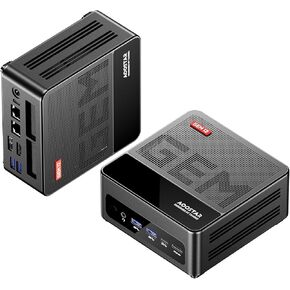 GEM12 Mini PC, AMD Ryzen 9 6900HX(8C/16T,up to 4.9GHz), Mini Gmaing PC Without RAM/SSD/OS,2.5G LAN Intel I266V,OCULINK,2*USB4,70W TDP,2*NVME Slots