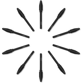 10 Pack Replacement Nibs PN04 for huionDrawing Tablet PW100 Stylus, Suitable for H610 ProV2/H640P/H950P/H1060P/HS610/H1161/H320M/HS64