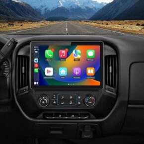AWESAFE 13.1 inch Car Radio Stereo for Chevy Silverado GMC Sierra 2014-2018 with CarPlay Android Auto