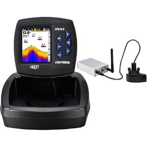 LUCKY Bait Boat Fish Finder 300 m Remote Control Distance with 3.5 inch LCD and Large Base