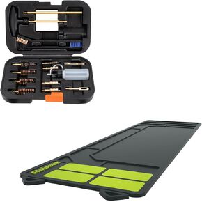 Raiseek Elite Version Pistol Cleaning Kit for 9mm/.357 Caliber with 36" x 10" Cleaning Mat
