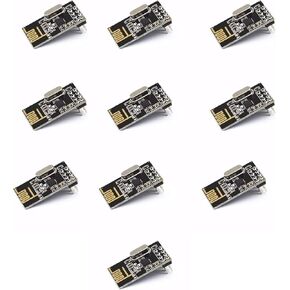 10 Pieces of NRF24L01+ Wireless Transceiver Module 2.4G Wireless Transceiver Modules