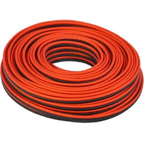 100' feet True 12 Gauge AWG CCA Speaker Wire Red/Black Car Home Audio