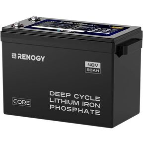 Renogy 12V 200Ah Bluetooth Self-Heating Lithium LiFePO4 Deep Cycle Battery, 5000+Deep Cycles, dust-Proof IP67, Backup Power for RV, Cabin, and Marine Applications-Pro Series