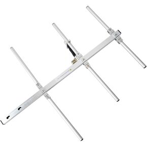 TWAYRDIO YAGI Antenna High Gain UHF 400-470MHz Foldable 3 Elements Aluminum Alloy Outdoor Radio Antenna with SL16 Female Connector for Motorola Kenwood Yaesu HYT Two-way Radio