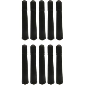 KRA-23 UHF 400-470MHz Stubby Antenna Compatible with Kenwood TK-380 TK-390 TK-3140 TK-3160 TK-3180 TK-3360 TK-3202 TK-3207 TK-3217 TK-3302 TK-3300 TK-3306 TK-5320 3.3Inch (10 Pack)