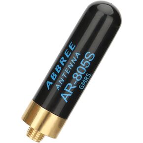 ABBREE Mini Short Walkie Talkie Ham Radio Antenna AR-805S SMA- Female Dual Band Long Range Antenna Compatible with Baofeng UV-5R 5RM BF-F8HP Pro,UV-21R,K5 Plus,UV-K5 TD-H8,TD-H3 Two Way Radio,1Pack