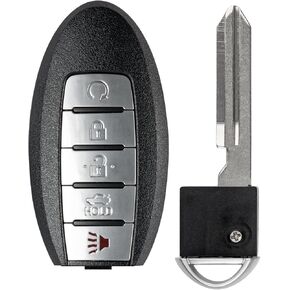 Key Fob Replacement for 2016 2017 2018 Nissan Altima Maxima Infiniti QX60 Q50/ 17 18 Q60 Car Keyless Entry Remote Control, KR5S180144014, 5 Btn