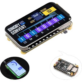 ESP32-C6 1.47inch Display Development Board,172×320, 262K RGB Color, 262K Color, 160MHz Running Frequency Single-core Processor, Support W-iF-i & BLE, with Colorful RGB LED, ESP32 with Display