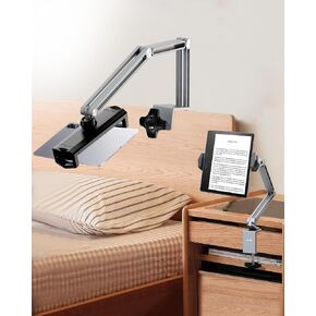 Tablet Stand Holder for Desk Mount, Ultra-Sturdy Phone & iPad Holder with 360° Rotation, Aluminum Tablet Arm Mount, Adjustable Kindle Stand Fits 4-13" Devices (iPad Pro/Air/Mini) #931001