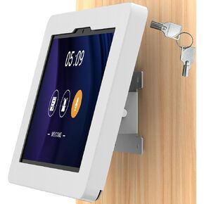 Tablet Wall Mount Compatible with Microsoft Surface Go 1 2 3 4 Anti Theft with Lock Tiltable Adjustable - BSW101BR
