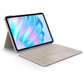 Logitech Combo Touch Keyboard Case for iPad Air 11-inch (Latest Model), Detachable, with Trackpad, Sand