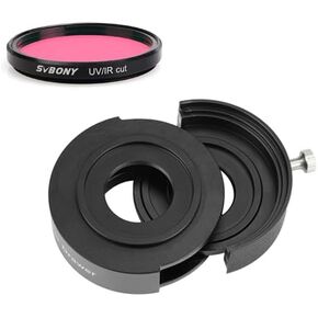 SVBONY SV226 Telescope Filter Drawer Bundle with 2 inches Telescope UV IR Cut Block Filter