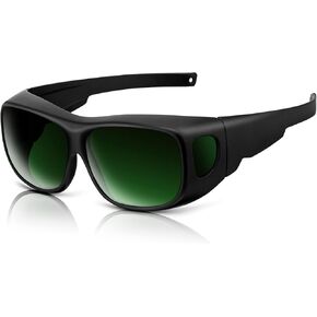 Laser Safety Glasses, Eye Protection for Red Light Therapy 200-1000nm Wavelength, Tanning Goggles Effective Filtering IPL, UV, LED Rays for Tanning Bed, Laser Hair Remova（Brown Black）