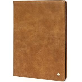 Porter Riley - Leather Case Compatible with iPad Pro 11" 5th Gen - M4 2024 Release. Premium Genuine Leather Stand/Cover/Flip Case (Tan)
