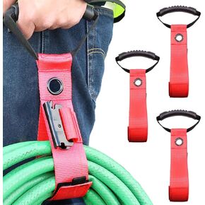 BoxerTool Extension Cord Organizer E-Track Accessories (4 Pack) – Organize Cords, Cables, Hoses, Etrack Accessories Organized On E-Track - Heavy Duty Hook & Loop