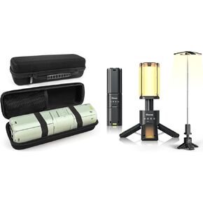 Telescopic Camping Lights Rechargeable 14000 mAh Led Multifunction Magnetic Lanterns with Storage Case
