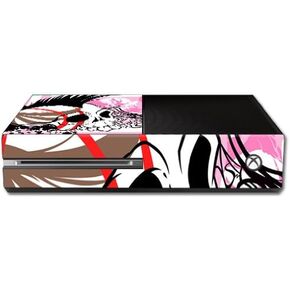 MightySkins Skin Compatible with Microsoft Xbox One Console wrap Sticker Skins Skull Hawk