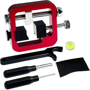 Red Sight Pusher Tool for Handguns, Universal Precision Front and Rear Sight Adjustment, Pistol Sight Removal Tool with Disassembly Tool Kit