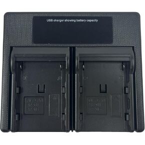 USB LED Dual Battery Charger for BP-911, 911, 914, 915, 945, 950, 950G, 955, 930, 935, 925, 970