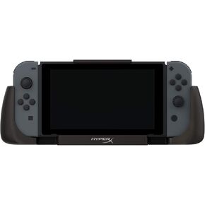 HyperX ChargePlay Clutch – Charging Case for Nintendo Switch, USB Type-C, Joy-Con Grips, Charging Kickstand, Tabletop Mode, 6000mAh Battery, Black (HX-CPCS-U)