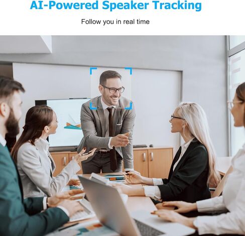 Conference Room Camera, 4K AI Conference Webcam with Microphone and Speaker in Saudi Arabia